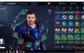 lvl 45, 38k PP, Sv SA63, Conquista 6, PET VERMELHO, Mir4