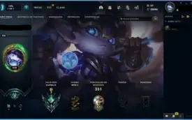 PLATINA 4, 258 SKINS E 148 CHAMPS