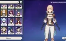 Genshin Impact Itto + Jean + Aloy AR27