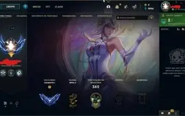 CONTA D1 ~ 63% WR ~ 2 SKINS LENDARIAS - 63 SKINS ~ 120 CHAMP