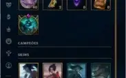 CONTA LEAGUE OF LEGENDS OURO 1