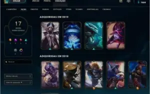 CONTA DIAMANTE 3, COM E-MAIL ORIGINAL, SKINS E REEMBOLSOS