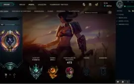 Conta level 600+ , no platina 4 com 371 skins