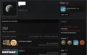 CONTA STEAM COM CSGO PRIME E + 9 GAMES