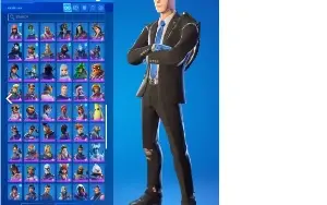 Conta Fortnite ( Cavaleiro Negro - Asa-Delta Mako )