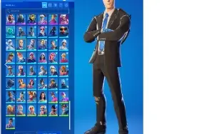 Conta Fortnite ( Cavaleiro Negro - Asa-Delta Mako )
