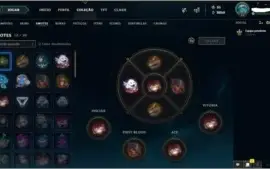 conta league of legends diamond