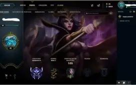 conta league of legends diamond