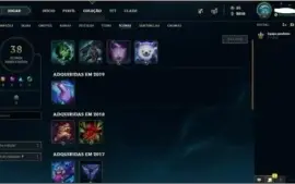 conta league of legends diamond