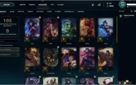 conta league of legends diamond