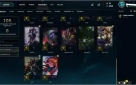 conta league of legends diamond