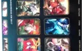 conta lol 59 skins, pra fazer md10, last season gold V