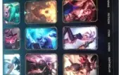 conta lol 59 skins, pra fazer md10, last season gold V