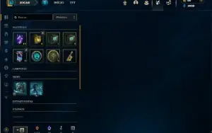 Ouro 1 com 25 Champs e 10 Skins + 2 Fragmentos