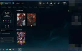 Conta Lol - 247 Skins, 2 Ultimates