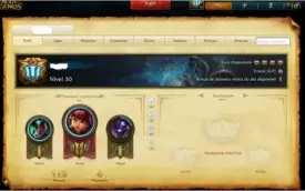 league of legends- conta parada a mais de ano