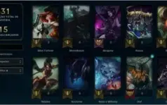 Conta League of Legends Platina 2