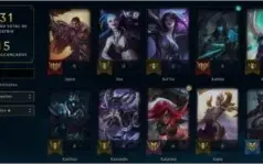Conta League of Legends Platina 2