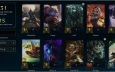 Conta League of Legends Platina 2