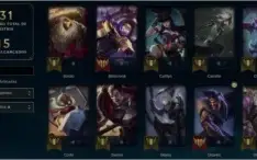 Conta League of Legends Platina 2