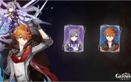 CONTA COM CHILDE + KEQING / AR 35 / GENSHIN IMPACT
