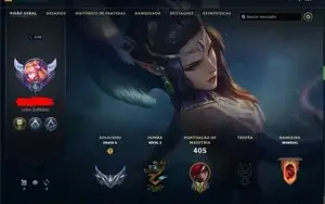 conta lol prata 3, 137 champs, 100 skins