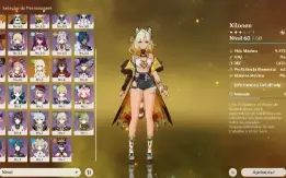 Conta genshin AR 47 - Kinich C2 + Neuvillette + Xilonen