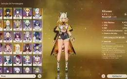 Conta genshin AR 47 - Kinich C2 + Neuvillette + Xilonen
