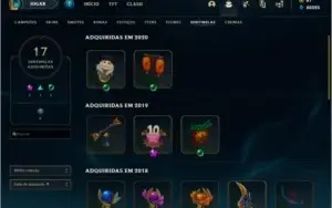 CONTA LOL D3, 127 SKINS, TODOS OS CHAMPS, 43K ES AZUL