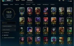 Conta de LoL
