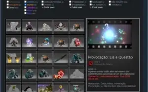 CONTA DOTA 2 COM ARCANAS, PERSONAS, SETS, PRESTIGIOS ETC