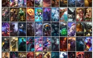 Conta Unranked com 151 Champs e 416 Skins + 1 Rara
