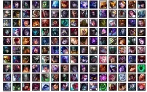 Conta Unranked com 151 Champs e 416 Skins + 1 Rara