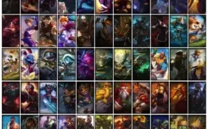 Conta Unranked com 151 Champs e 416 Skins + 1 Rara