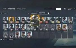 Conta Rainbow six COM 10 ELITES / 2 PRO LEAGUE / 6 BLACK ICE