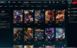 Conta LoL, Prata 3, lvl 47