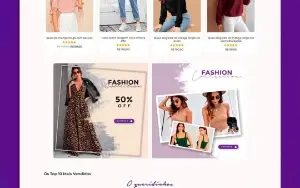 Template Loja Virtual Fina Estampa - Elementor + Wordpress