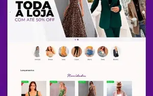 Template Loja Virtual Fina Estampa - Elementor + Wordpress