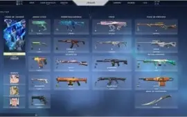 Conta Valorant R$800 em skins