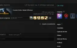 Conta CSGO Prime com Patente +80 Wins 300 Horas de Game