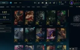 Smurf Lol Full Acesso Handlvl-Unranked-61 Champs 28 Skins 