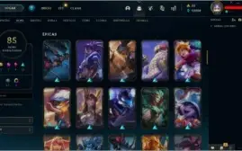 Conta League Of Legends +80 Skins