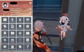 Conta AR 47 kazuha,yelan,hutao, Aqua simulacra r2 e homa