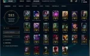 Conta LOL D3, 75 champ, 24 skins, 86 icones