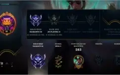 Conta LOL D3, 75 champ, 24 skins, 86 icones