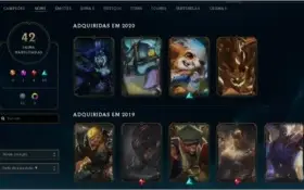 CONTA  LEAGUE OF LEGENDS BARATA