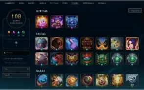 CONTA  LEAGUE OF LEGENDS BARATA