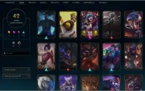 CONTA  LEAGUE OF LEGENDS BARATA