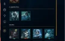 CONTA  LEAGUE OF LEGENDS BARATA