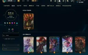 Conta No Lol Diamante 350 Skins,Todos Os Campeões,200 Croma+